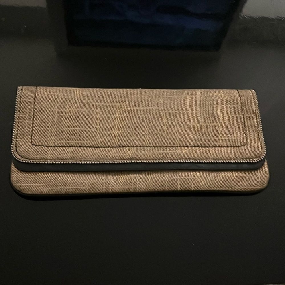 New Esprit gold clutch​